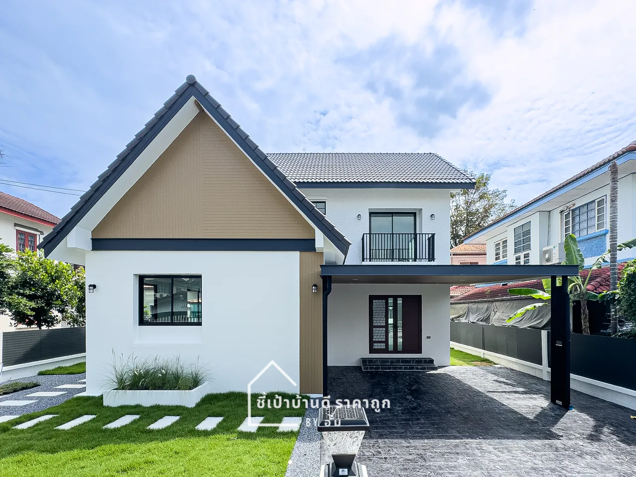 ขายบ้านเดี่ยว รีโนเวทใหม่ ทำเลบางบัวทอง ในโครงการคุณภาพ