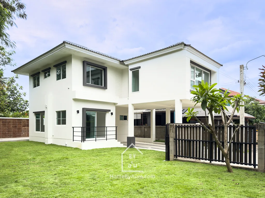 บ้านรีโนเวท หลังริม ทำเลราชพฤกษ์ สะพานมหาเจษฎาบดินทร์